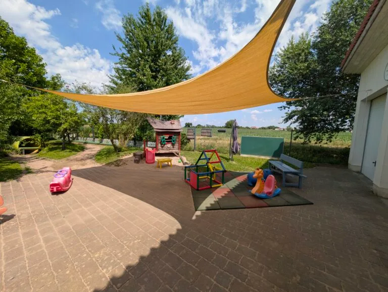 Spielbereich im Garten